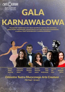 Żywiec Wydarzenie Koncert Gala Karnawałowa Arte Creatura - Arte Creatura Teatr Muzyczny